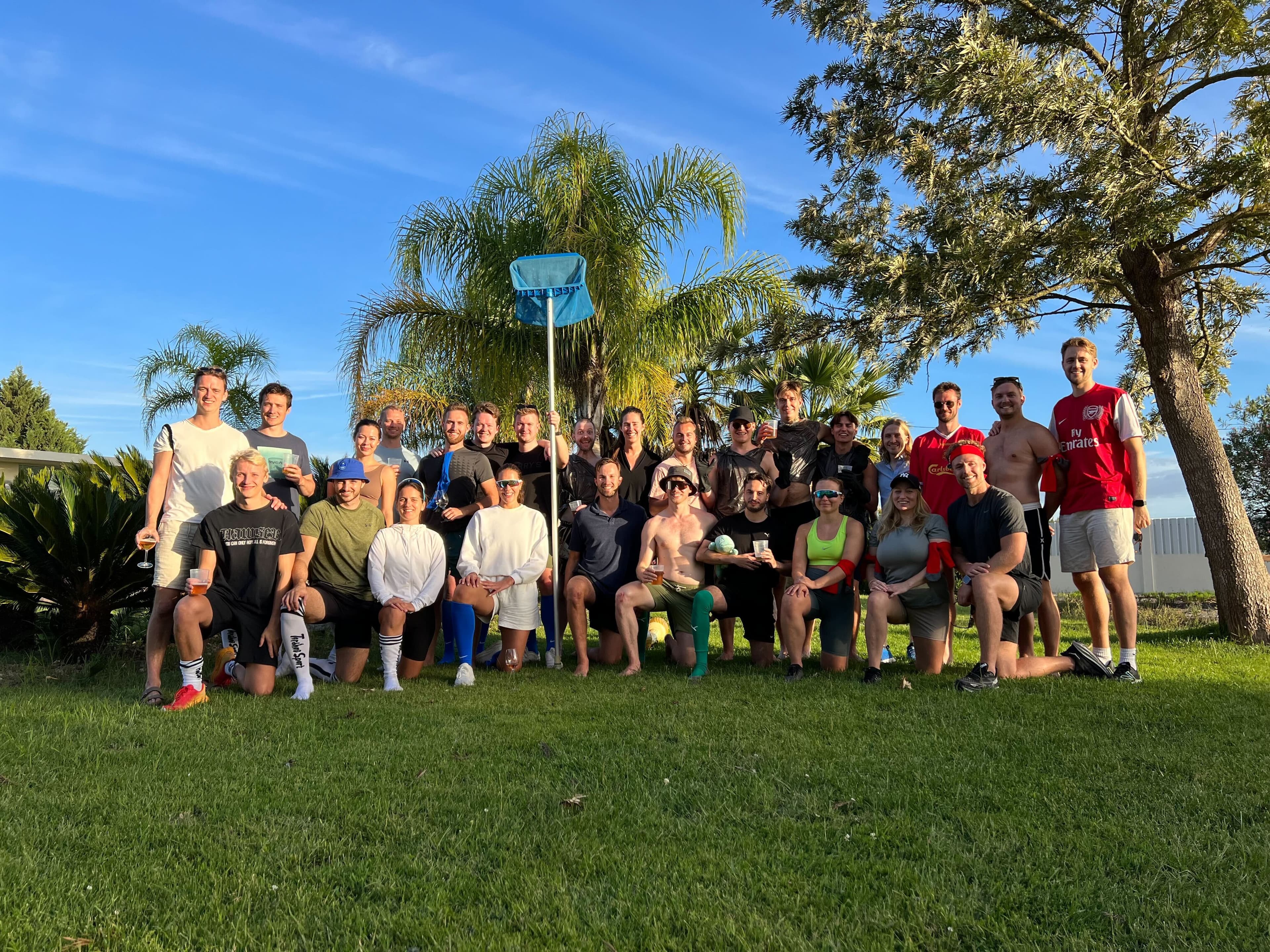 Kollegaer på tur i Portugal